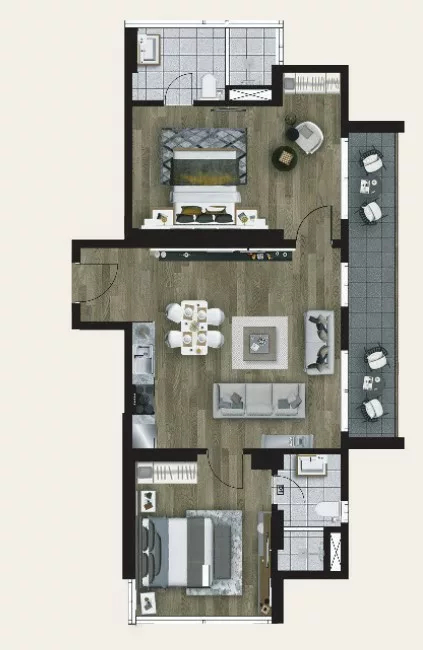 2 Bedroom Apartment