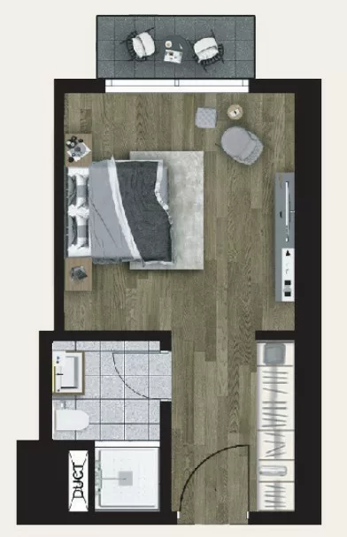 Studio Apartment